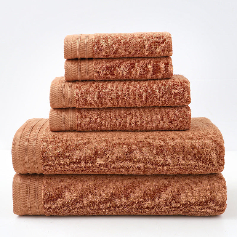 Premium 6-Piece Cotton Bath Towel Set - product view 4