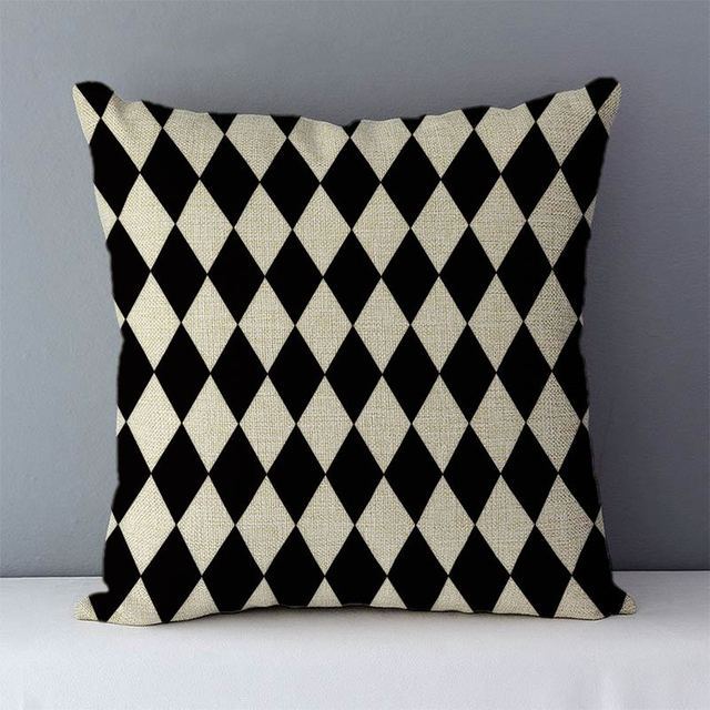 Abstract Geometric Decorative Pillow Cover - product view 6
