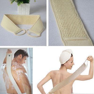 Cotton-Linen Exfoliating Back Strap - product view 5