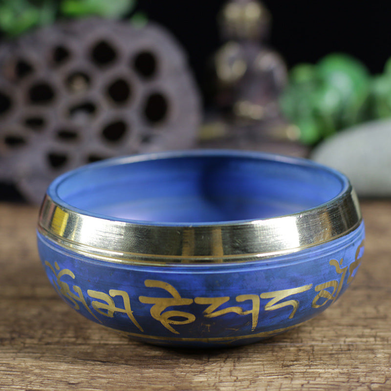 Hand-Polished Copper Singing Bowl Set - product view 1