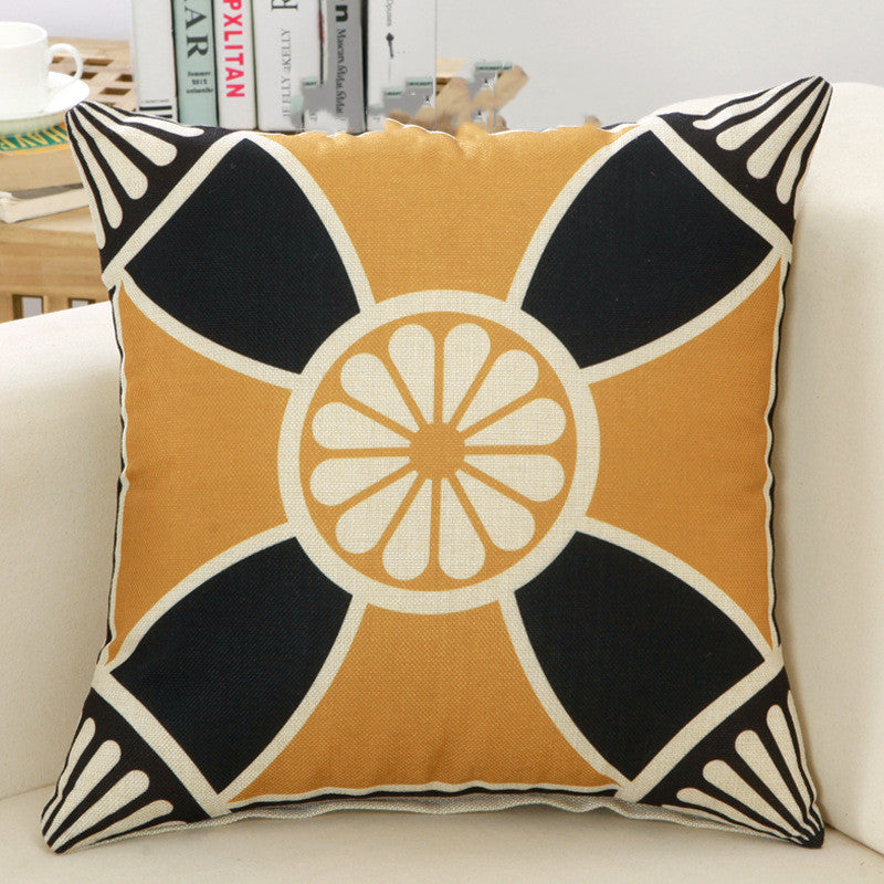 Filled Geometric Decorative Sofa Pillow - product view 9