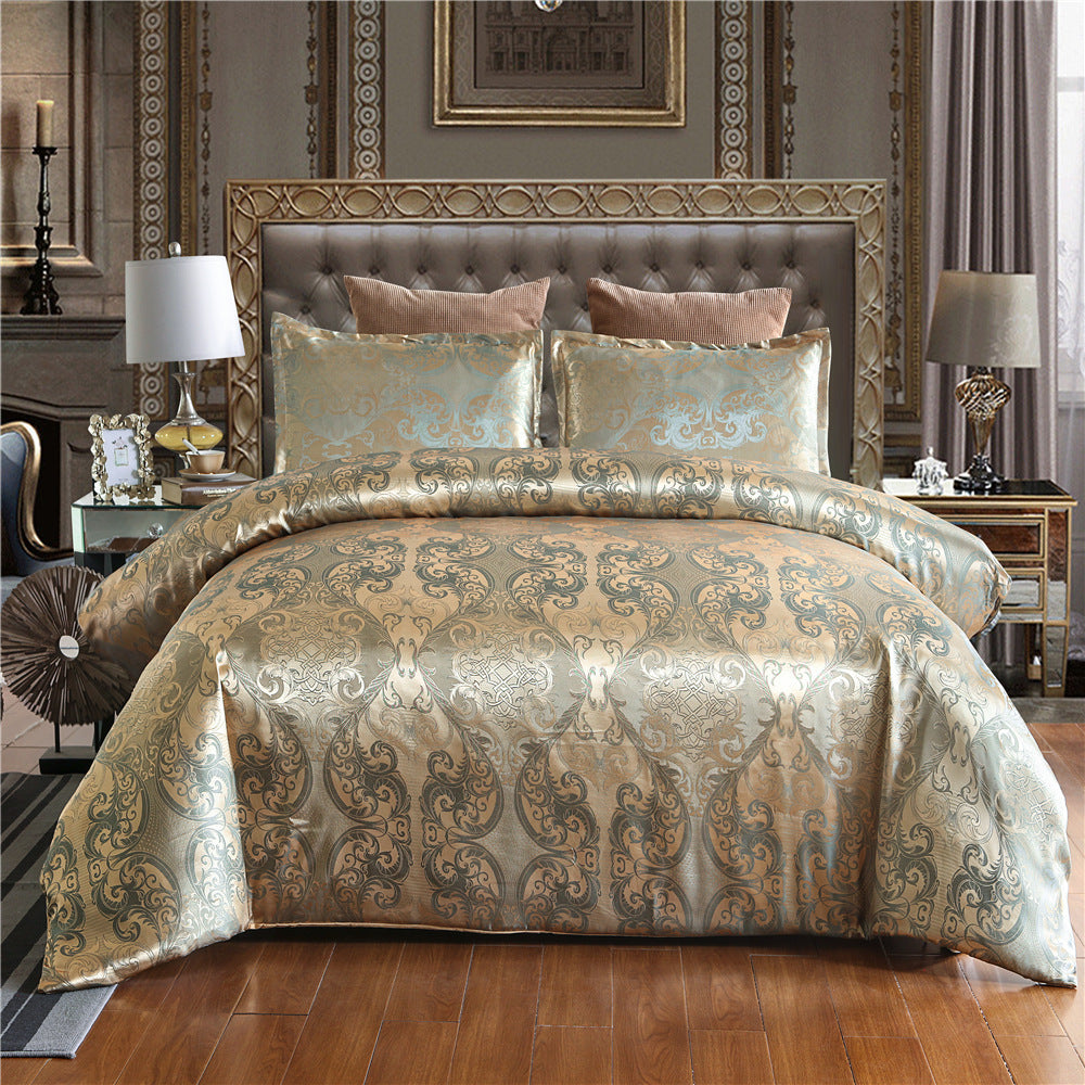 European Jacquard Duvet Cover Set - product view 4