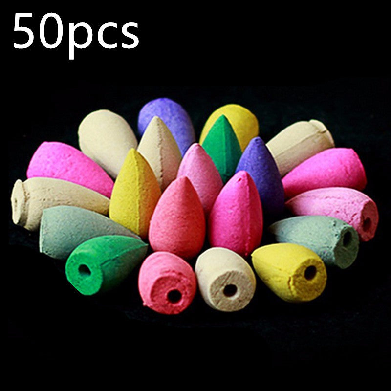 Backflow Incense Cones – 50 or 100 Pieces - product view 2