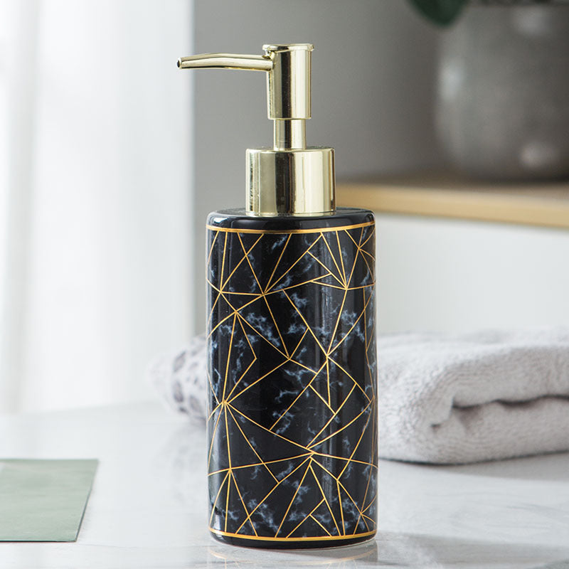 Marble Ceramic Lotion & Soap Dispenser - product view 4