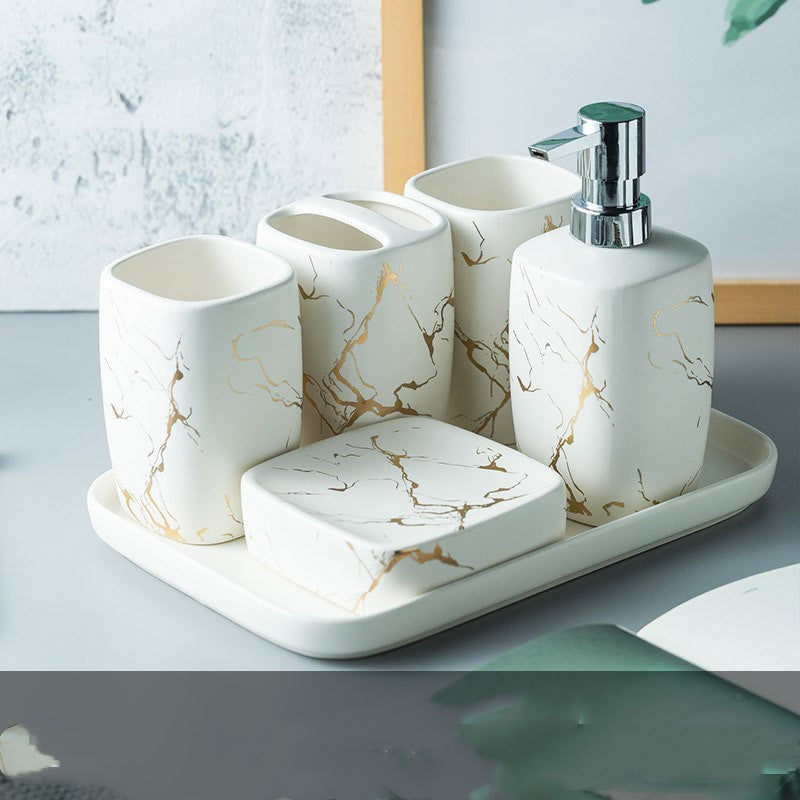 Luxury Bathroom Tumbler Set - product view 3