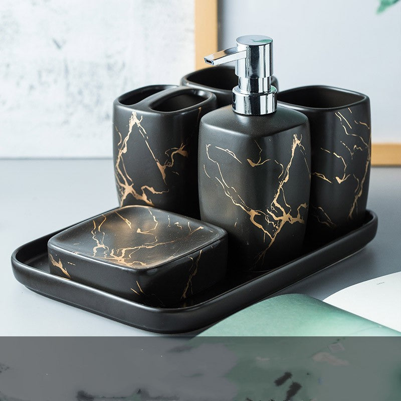 Luxury Bathroom Tumbler Set - product view 1