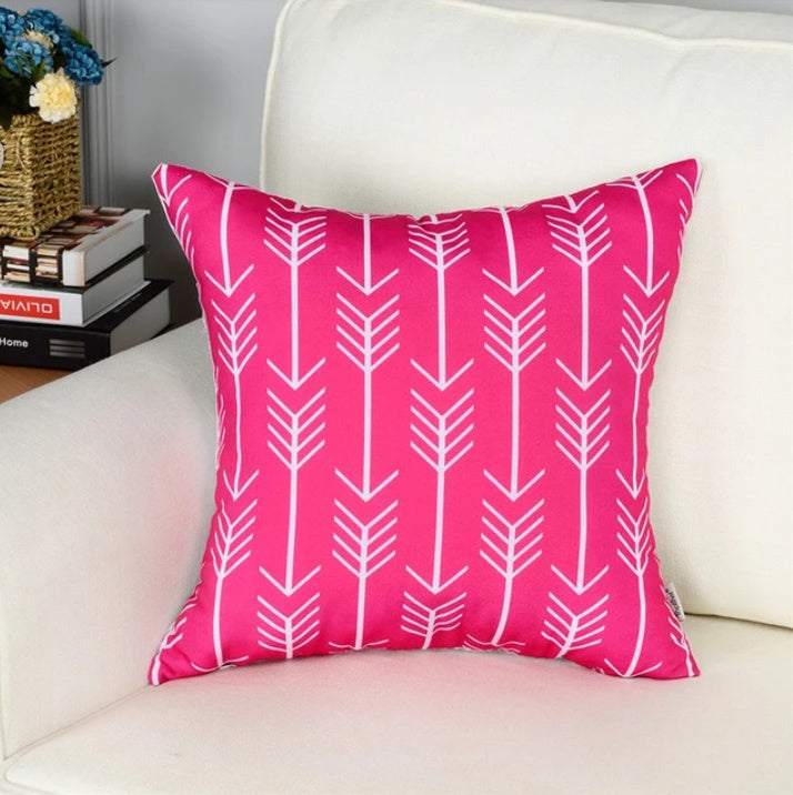 Plush Geometric Decorative Pillow Cover - style and product view 6