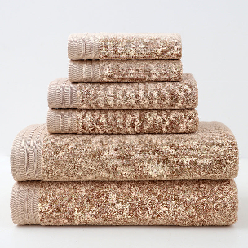 Premium 6-Piece Cotton Bath Towel Set - product view 5