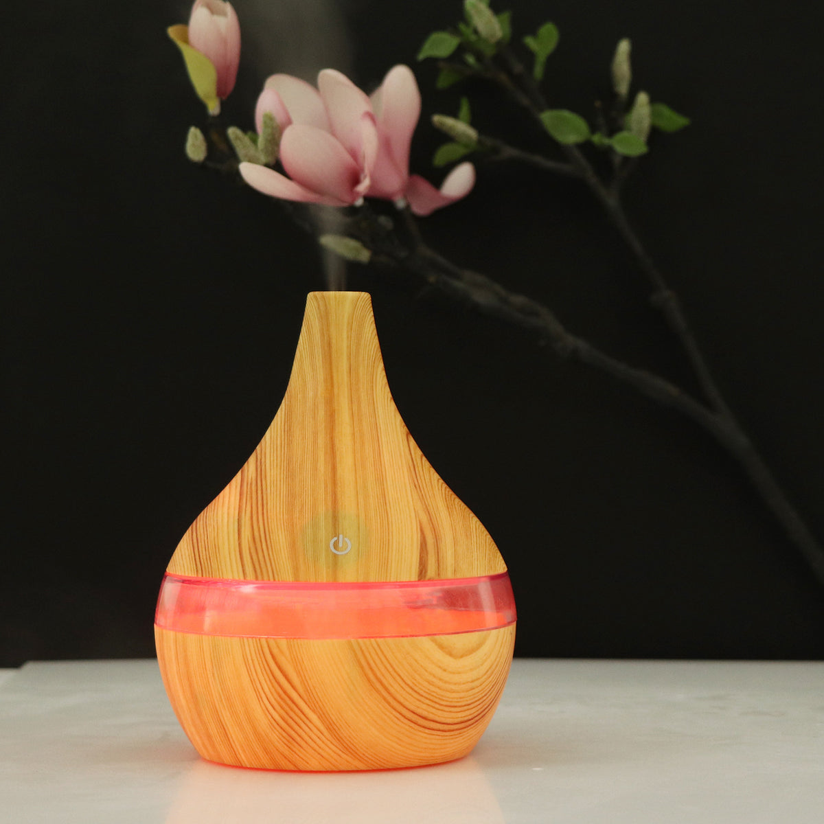 USB Mini Wood-Grain Humidifier - product view 6