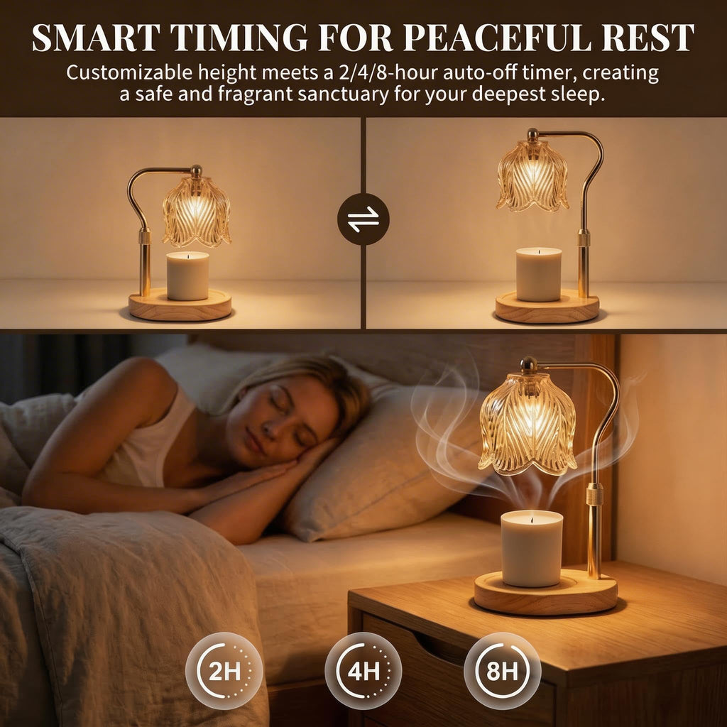Dimmable Candle Warmer Lamp with Timer - product view 5