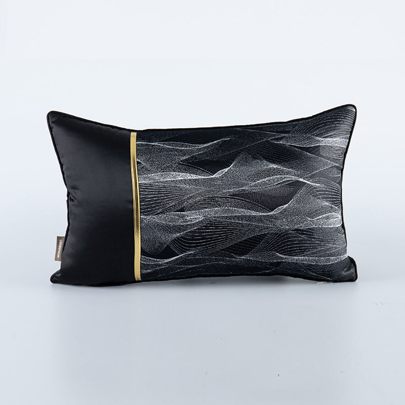 Modern Geometric Decorative Pillow - product view 4