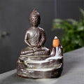 Ceramic Buddha Incense Burner - product view 2