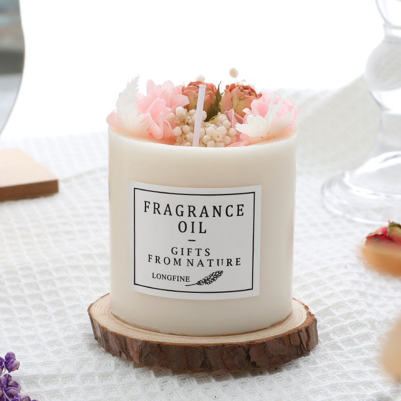 Decorative Dried-Flower Scented Candle - product view 16