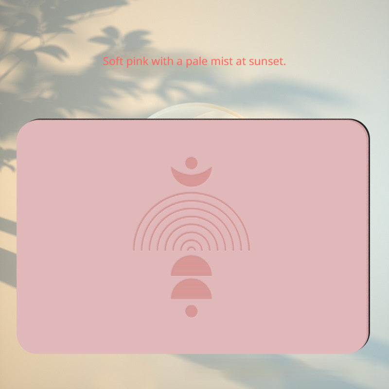 Compact Natural Rubber Yoga Mat - product view 4