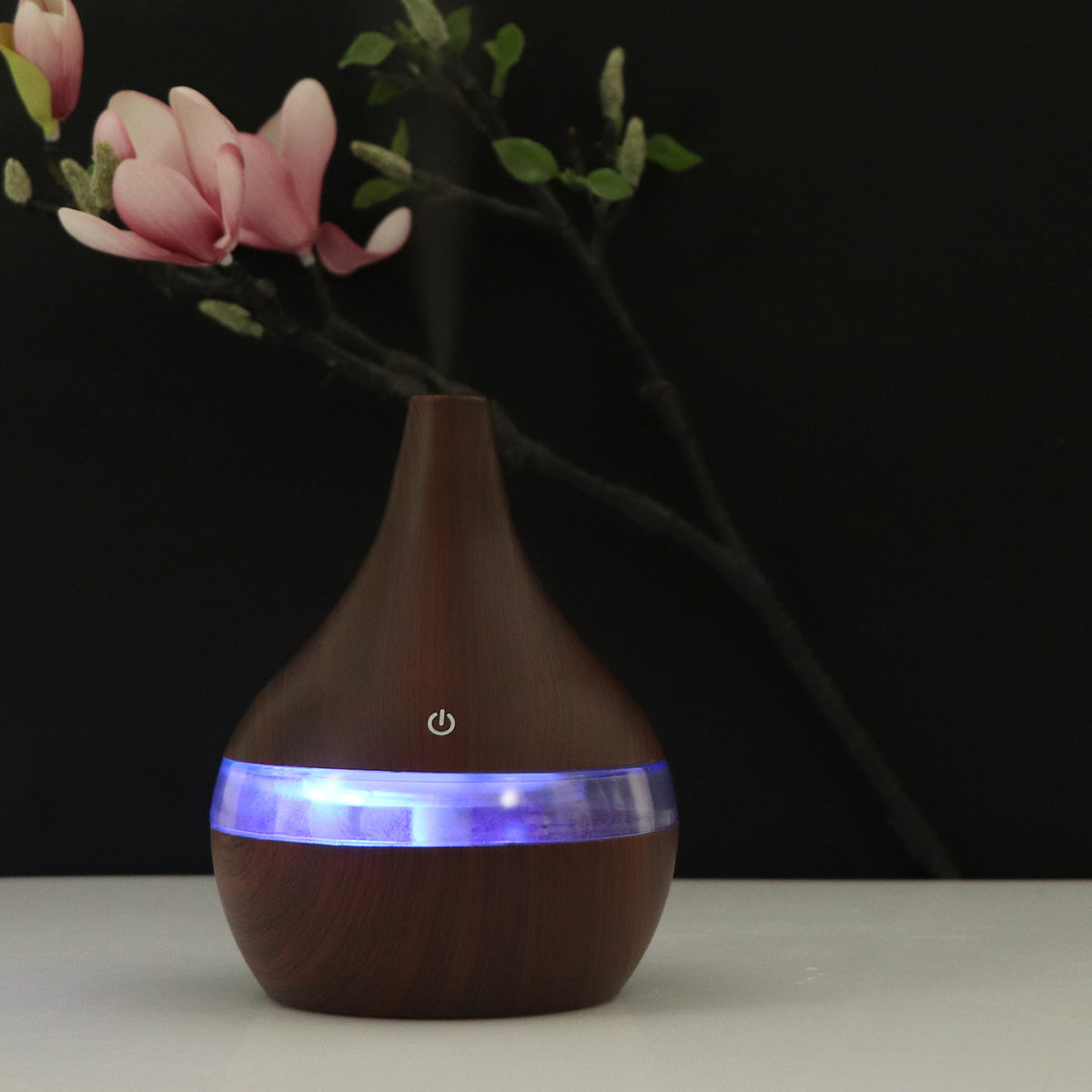 USB Mini Wood-Grain Humidifier - product view 3