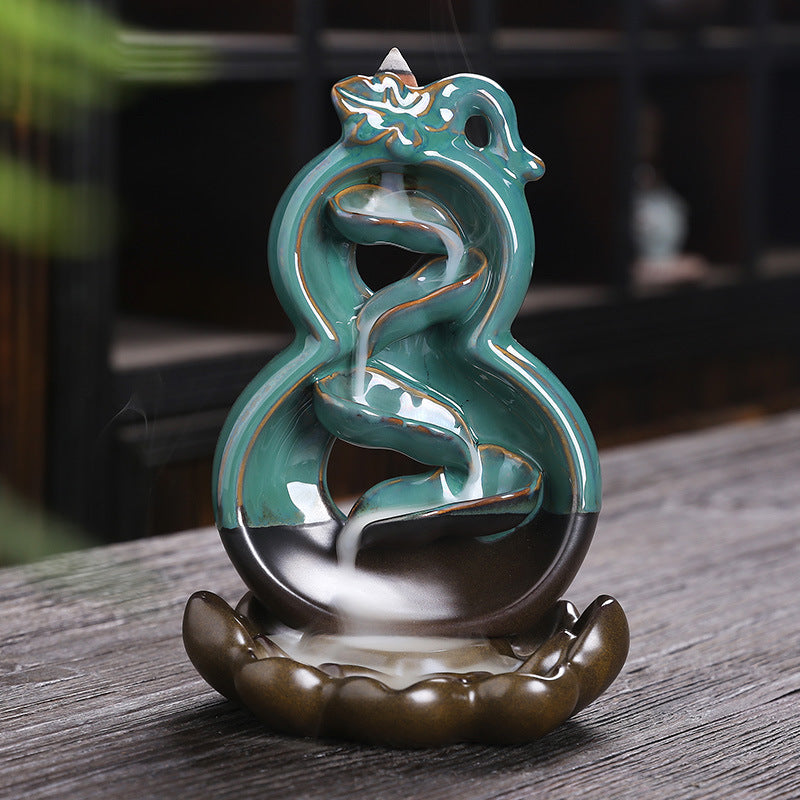 Ceramic Waterfall Backflow Incense Burner - product view 10