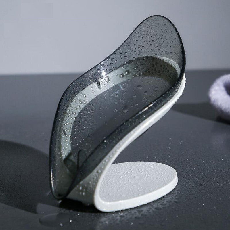 Leaf-Shaped Self-Draining Soap Holder - product view 5