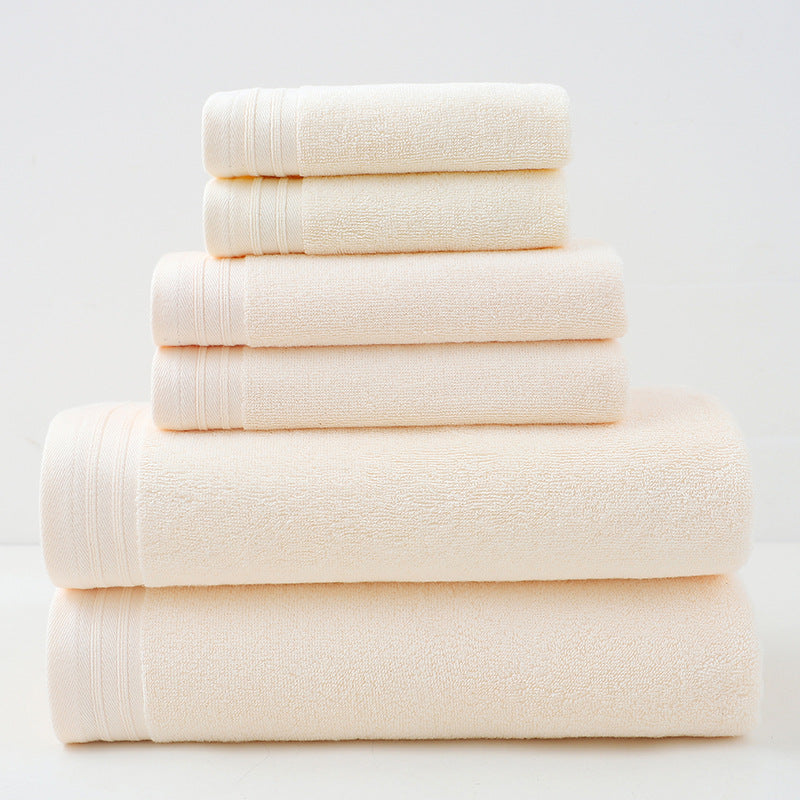 Premium 6-Piece Cotton Bath Towel Set - product view 3