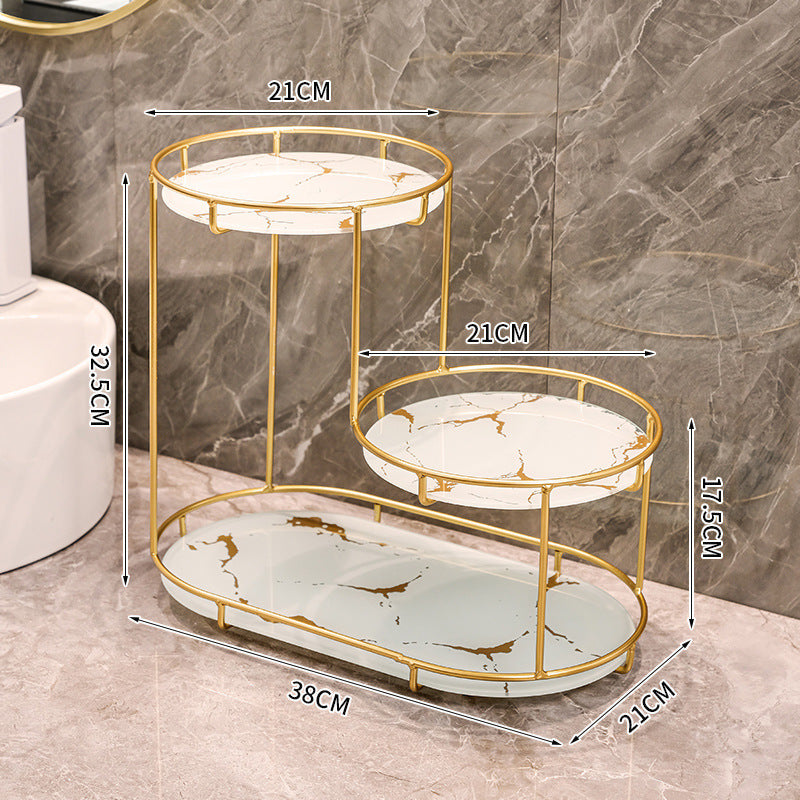 Luxury Bathroom Organizer Tray - product view 3