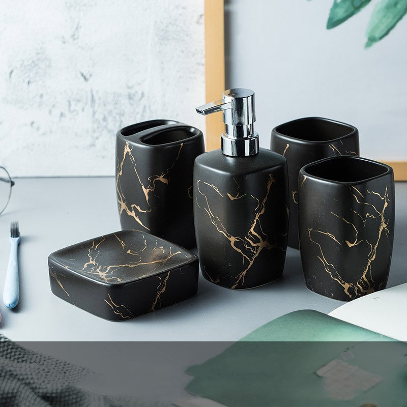 Luxury Bathroom Tumbler Set - product view 2