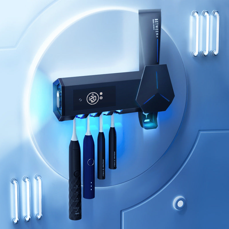 Wall-Mounted UV Toothbrush Storage Unit - product view 4
