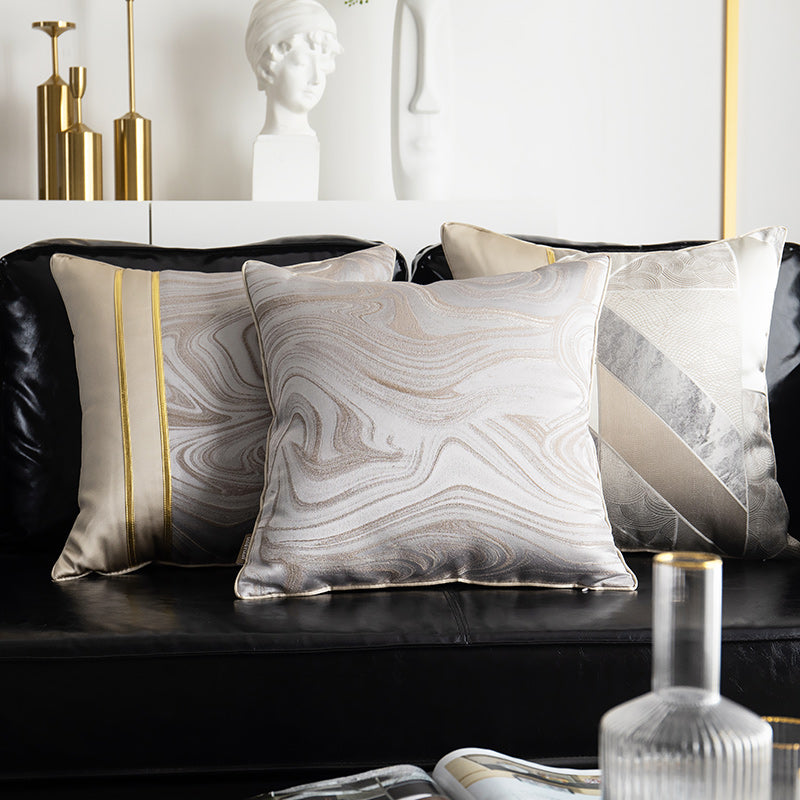 Modern Geometric Decorative Pillow - product view 1