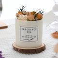 Decorative Dried-Flower Scented Candle - product view 11