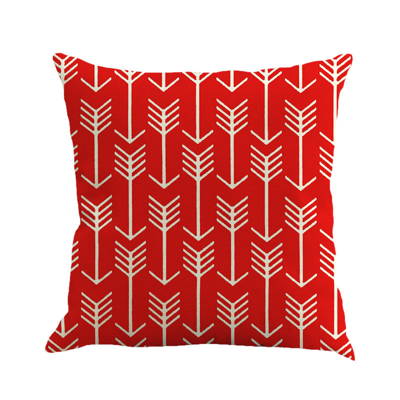 Plush Geometric Decorative Pillow Cover - style and product view 12