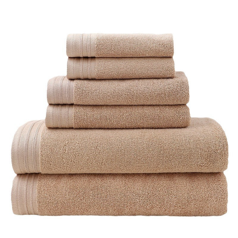 Premium 6-Piece Cotton Bath Towel Set - product view 2
