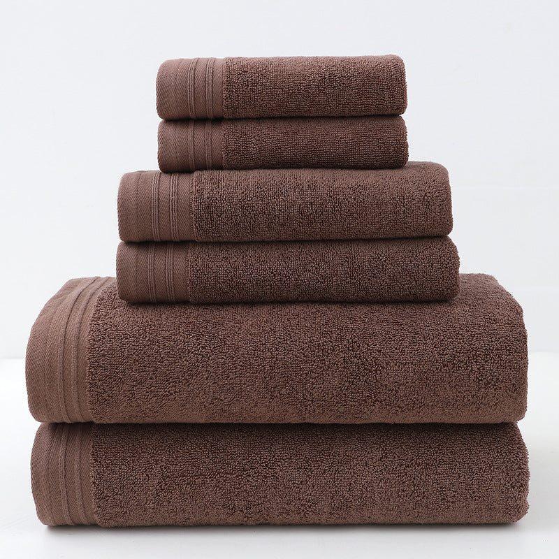 Premium 6-Piece Cotton Bath Towel Set - product view 6