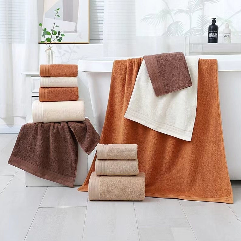Premium 6-Piece Cotton Bath Towel Set - product view 1
