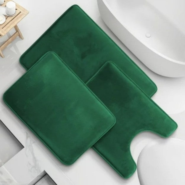 3-Piece Plush Bathroom Mat Set - product view 12
