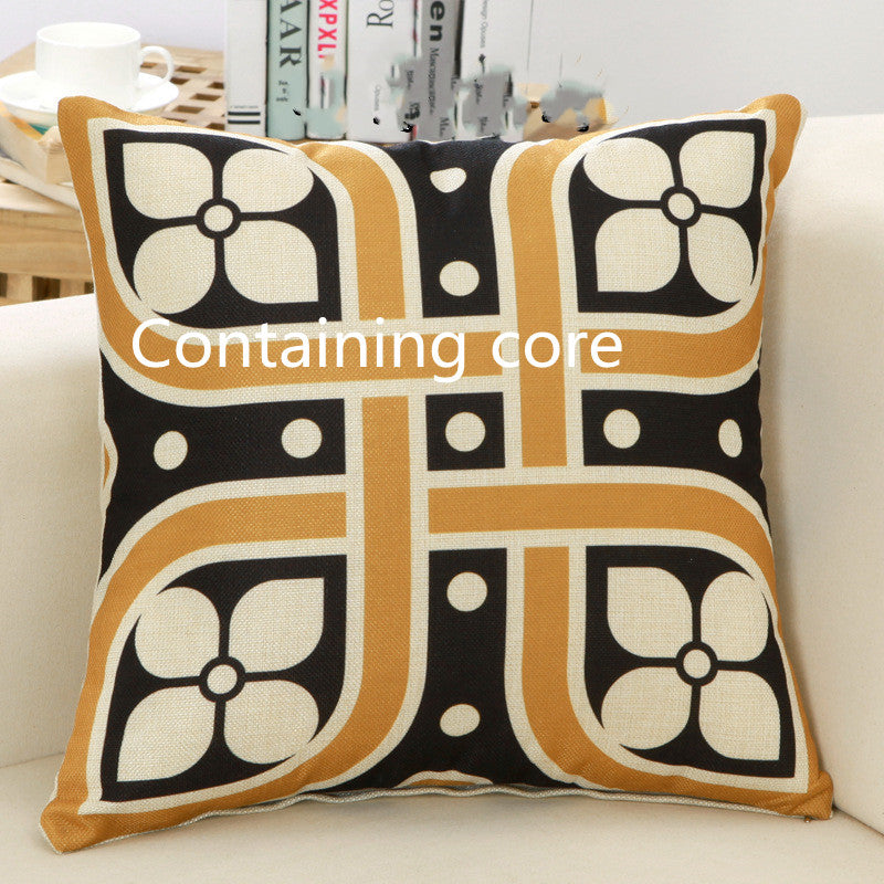 Filled Geometric Decorative Sofa Pillow - product view 16