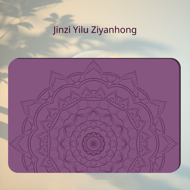 Compact Natural Rubber Yoga Mat - product view 8