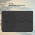 Compact Natural Rubber Yoga Mat - product view 2