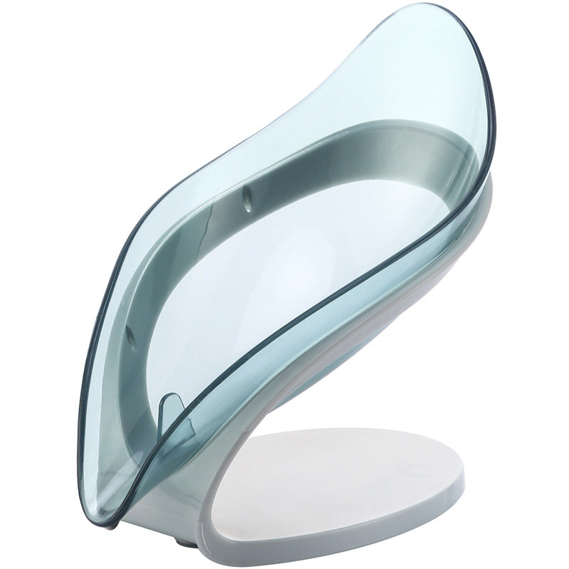 Leaf-Shaped Self-Draining Soap Holder - product view 4