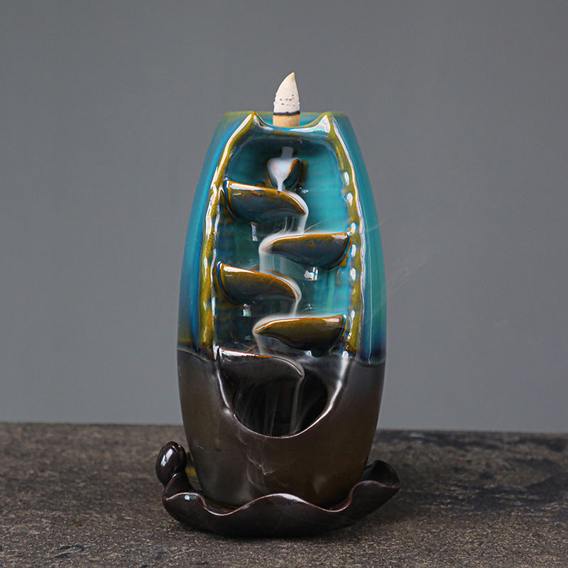 Ceramic Waterfall Backflow Incense Burner - product view 15