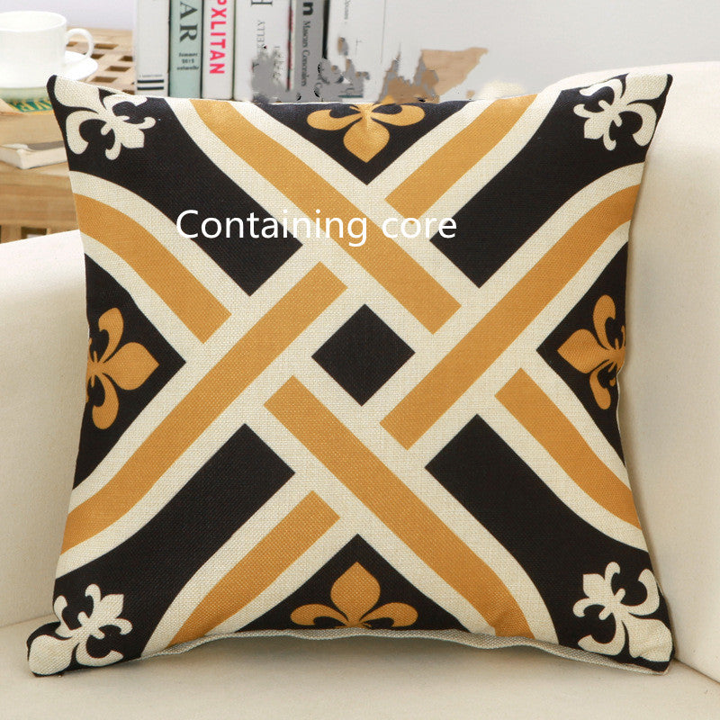 Filled Geometric Decorative Sofa Pillow - product view 15