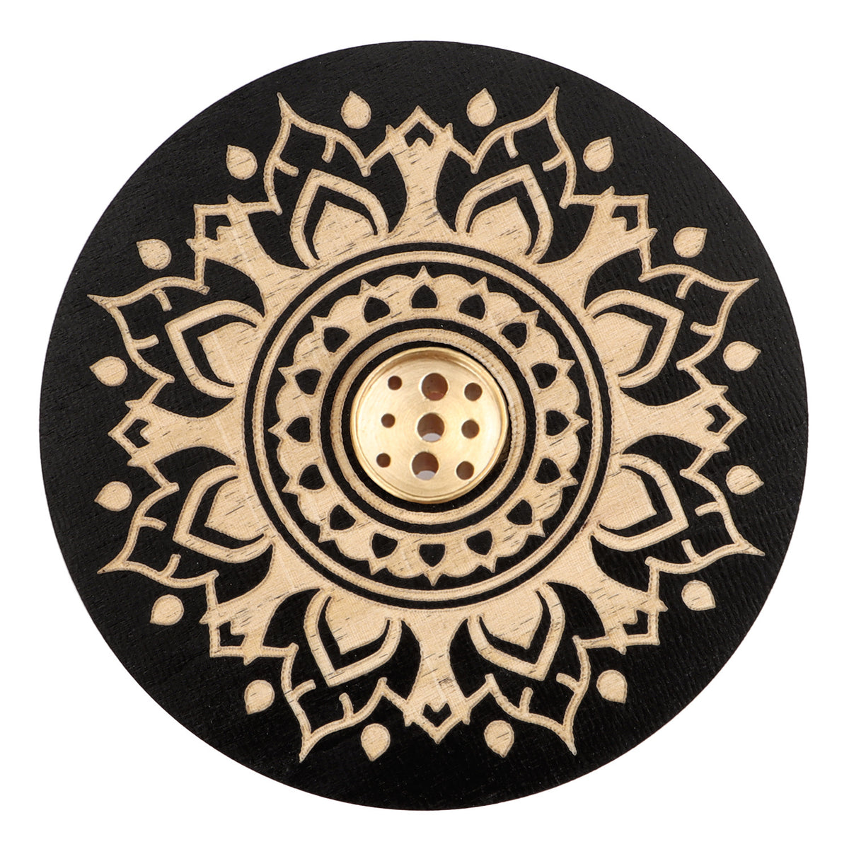 Engraved Wooden Zodiac Incense Holder - product view 10