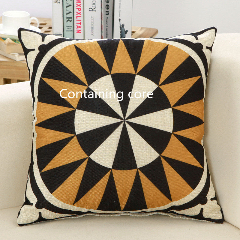 Filled Geometric Decorative Sofa Pillow - product view 18