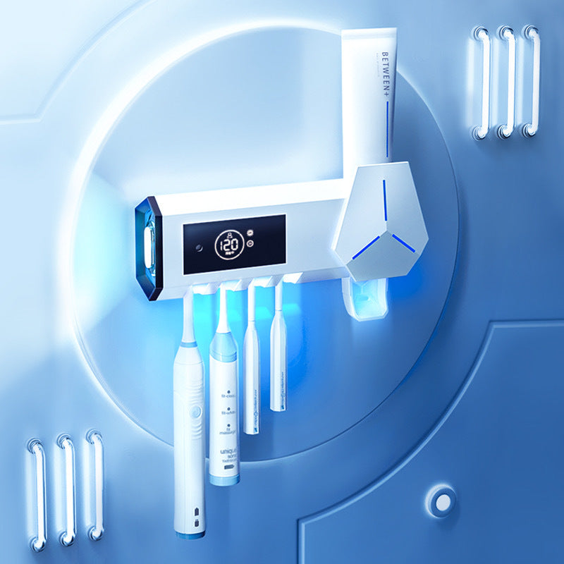 Wall-Mounted UV Toothbrush Storage Unit - product view 1