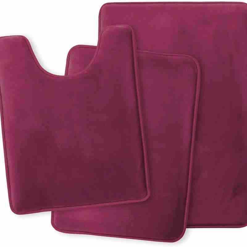 3-Piece Plush Bathroom Mat Set - product view 17
