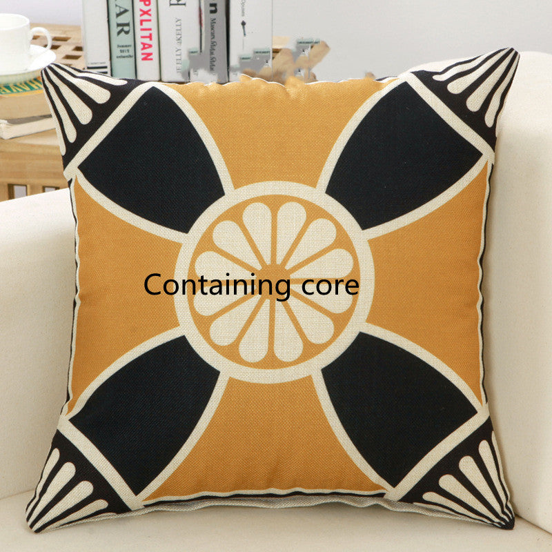 Filled Geometric Decorative Sofa Pillow - product view 14