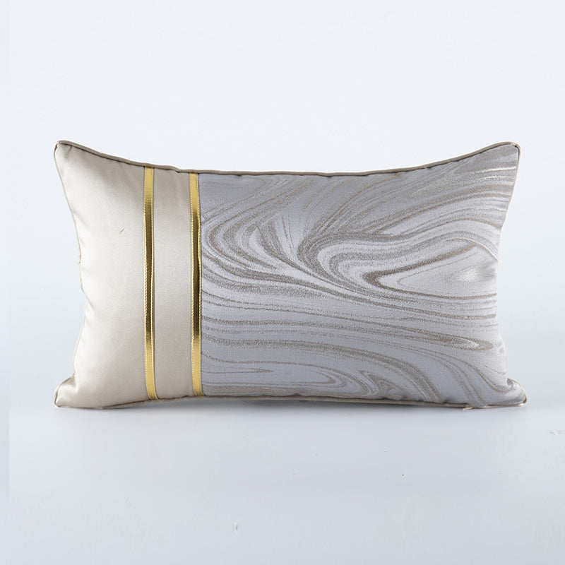 Modern Geometric Decorative Pillow - product view 5