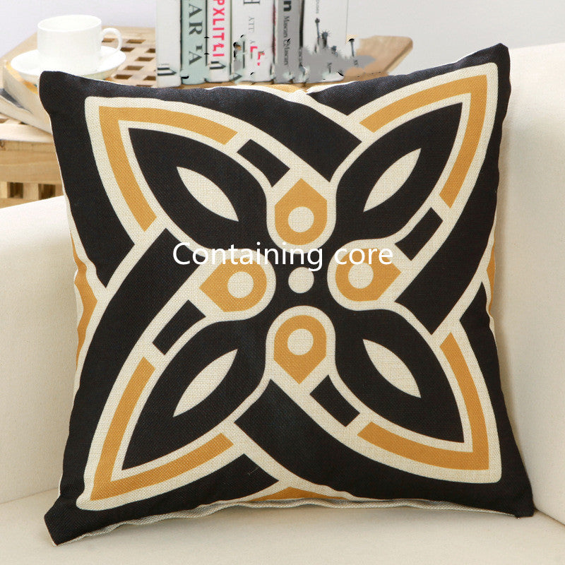 Filled Geometric Decorative Sofa Pillow - product view 17
