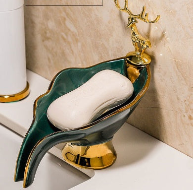 Ceramic Draining Soap Dish - product view 4