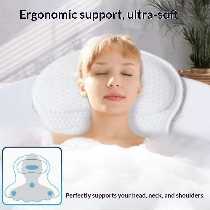 Quick-Dry 4D Mesh Bath Pillow - product view 6