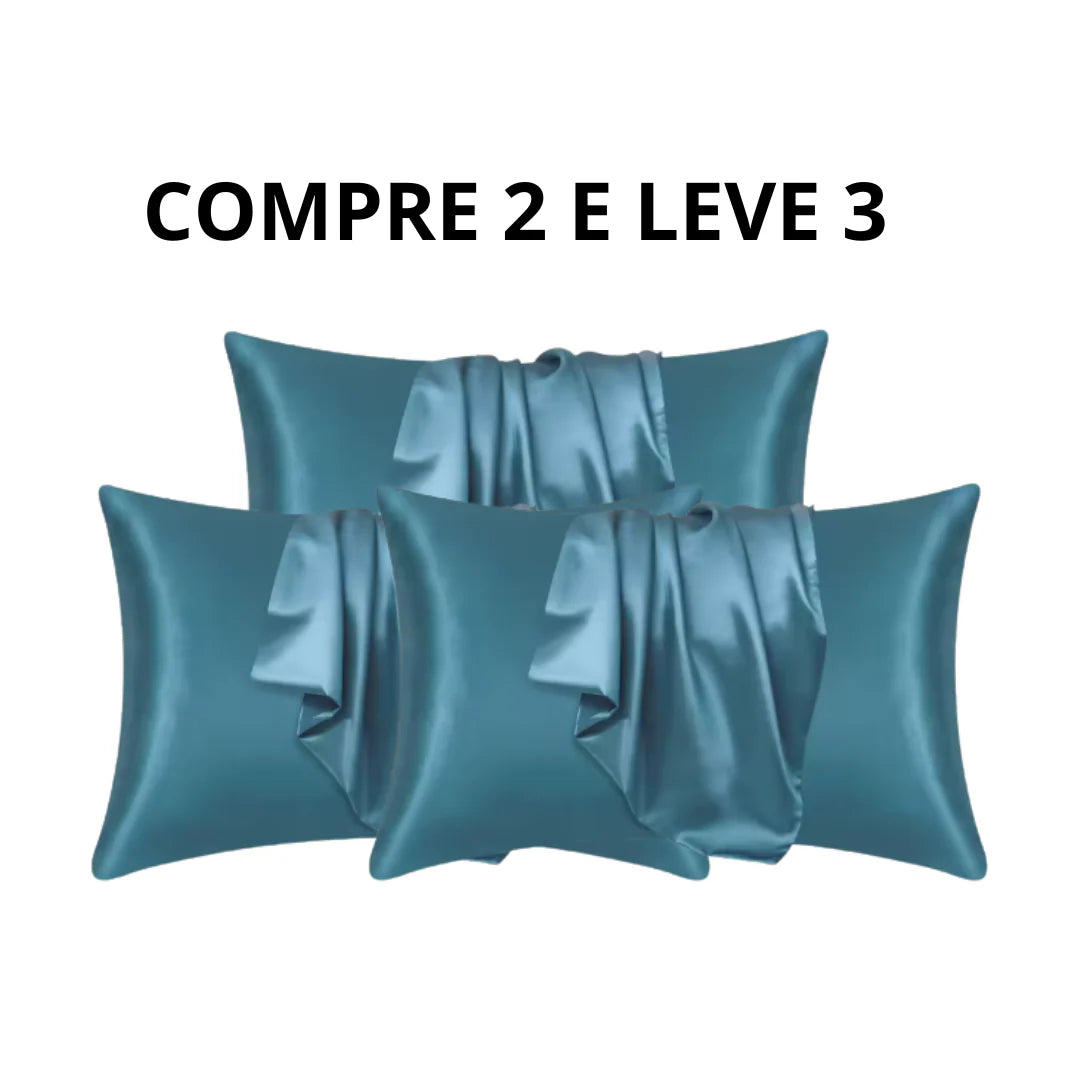 Double-Sided Satin-Feel Pillowcase Set - product view 14