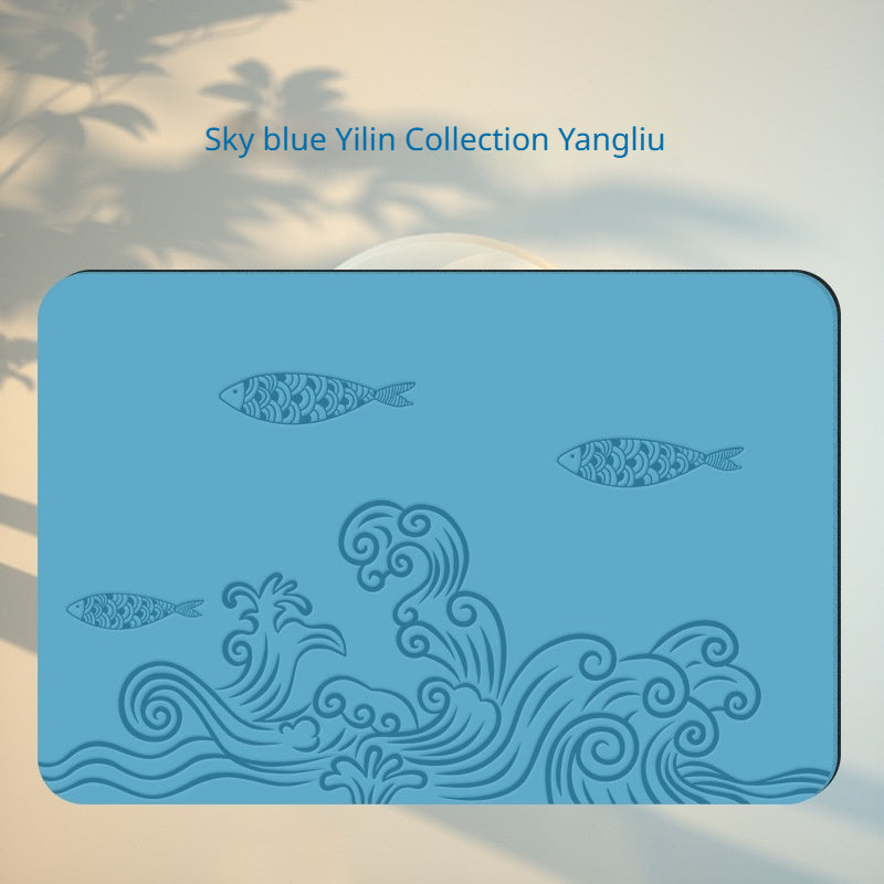 Compact Natural Rubber Yoga Mat - product view 7