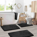 3-Piece Plush Bathroom Mat Set - product view 8